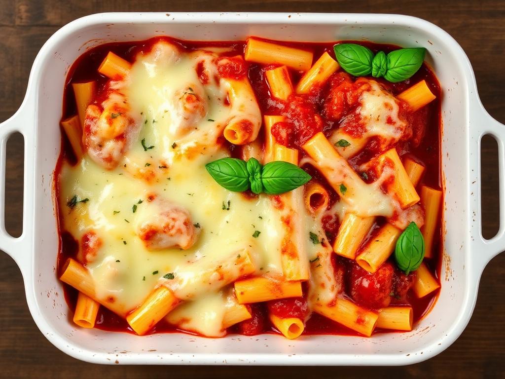 Easy Baked Ziti