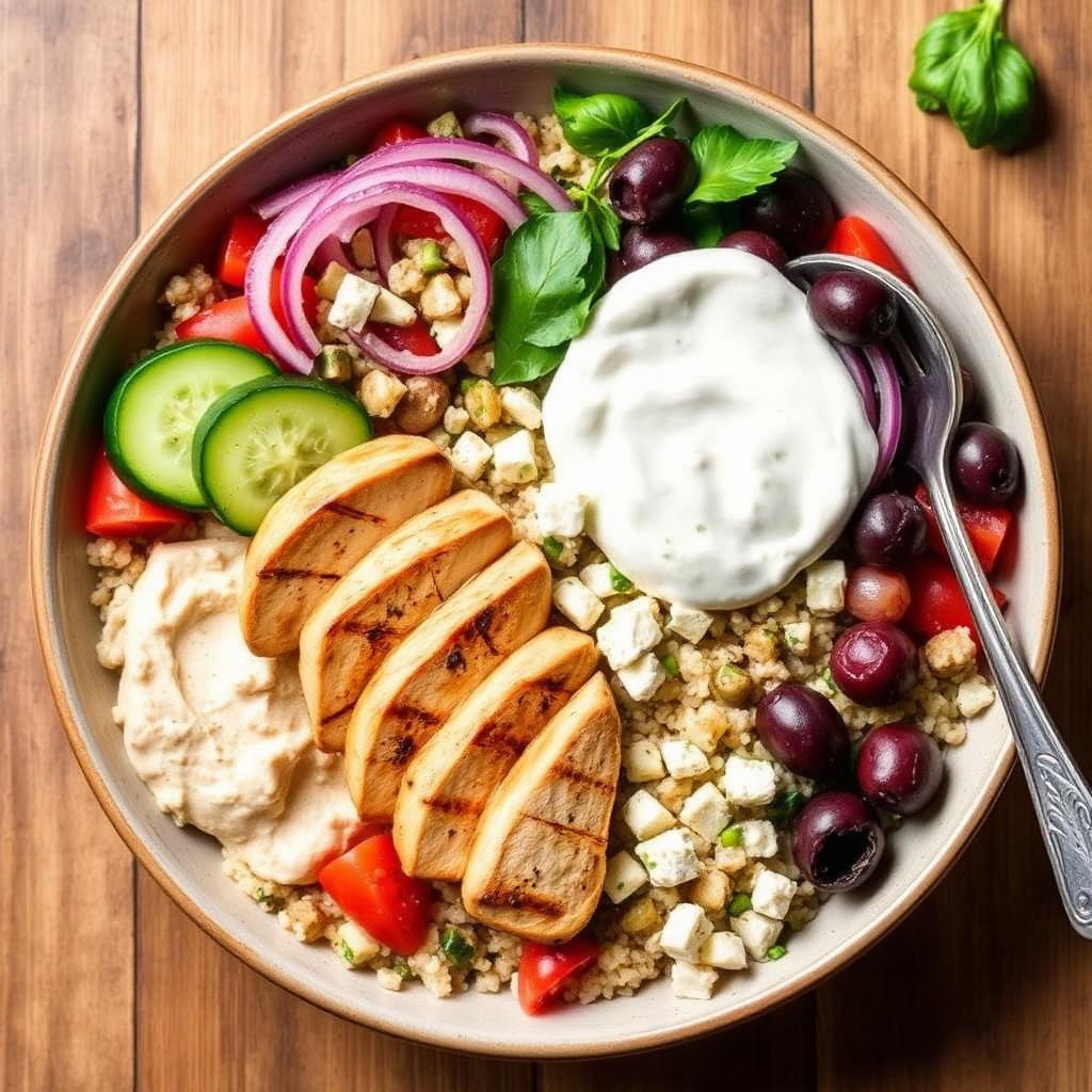 Mediterranean Grain Bowl