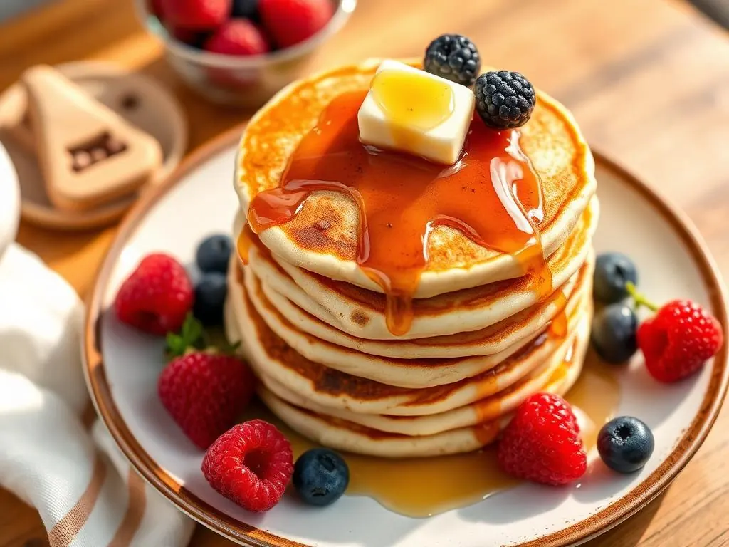 Fluffy Buttermilk Pancakes